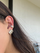 Pave Wrap Around Earring