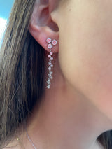 Diamond Dangle Earrings