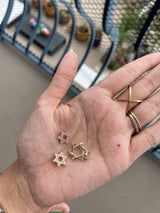 Wavy Star of David Necklace