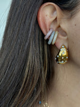 Chunky Pave ear cuff