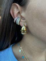 Chunky Pave ear cuff