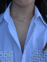 16” Paperclip Chain Necklace