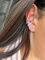 Three Row Ear Cuff