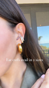 Medium pave ear cuff