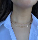 16” Paperclip Chain Necklace