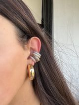 Chunky Pave ear cuff