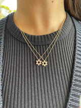 Star of David Dainty Necklace