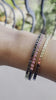 Rose Gold Flex Bangle with Pink Sapphire